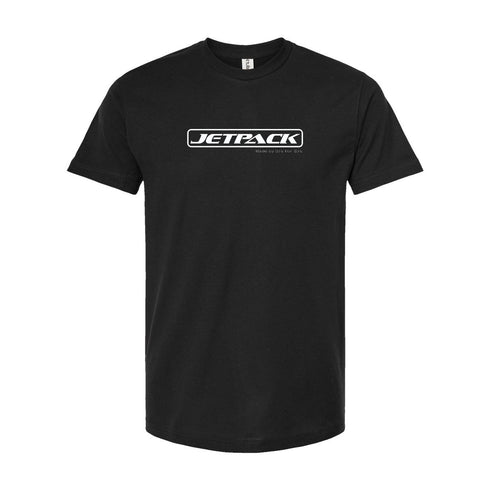 JetPack T-Shirt Black (JetPack Logo White)