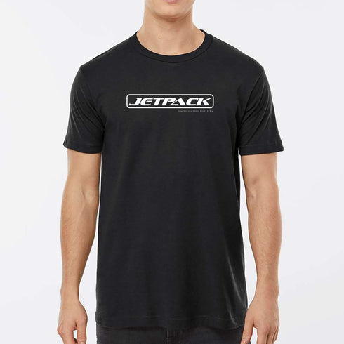 JetPack T-Shirt Black (JetPack Logo White)