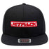 JetPack Snapback Black (JetPack Logo Red and White)