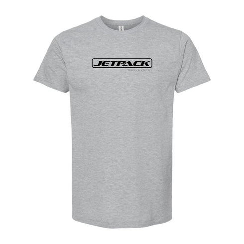 JetPack T-Shirt Heather Grey (JetPack Logo Black)