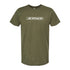 JetPack T-Shirt Military Green (JetPack Logo White)