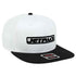 JetPack Snapback White, Black Lid (JetPack Logo Black)