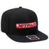 JetPack Snapback Black (JetPack Logo Red and White)