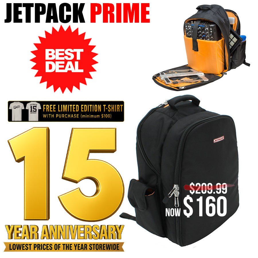 jack goome ブロンズ リュック・ポーチセット JetPack Prime Full Size DJ Bag – JetPack Bags